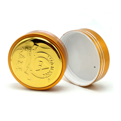 Os tampões plásticos feitos sob encomenda da abóbada parafusam o tampão de creme cosmético 53mmx14mm do frasco