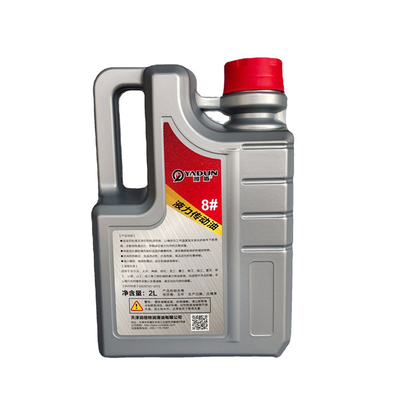 garrafa plástica do líquido refrigerante do motor da grande capacidade do cartucho do óleo de motor do HDPE do cinza 2L