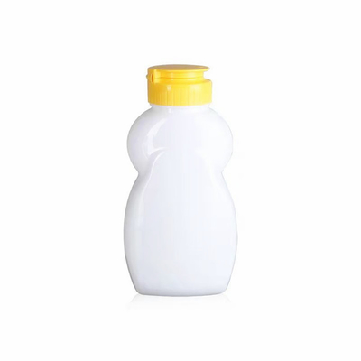 O aperto plástico claro personalizado engarrafa Honey Jugs pequeno reusável 110ml