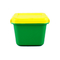 O produto comestível PP esquadra a caixa hermética plástica do recipiente do recipiente de armazenamento 300g do alimento 500g