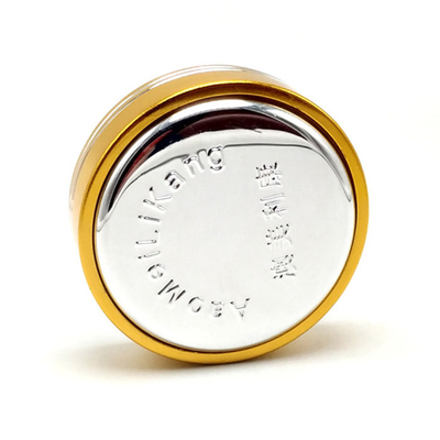 Os tampões plásticos feitos sob encomenda da abóbada parafusam o tampão de creme cosmético 53mmx14mm do frasco