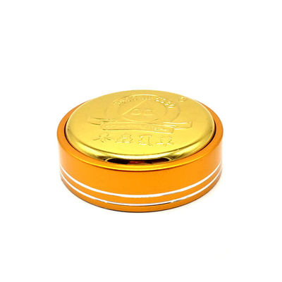 Os tampões plásticos feitos sob encomenda da abóbada parafusam o tampão de creme cosmético 53mmx14mm do frasco