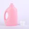 A maré vazia do HDPE líquido cor-de-rosa do recipiente do detergente para a roupa engarrafa 5L
