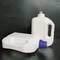Lavagem 3000ml vazia branca acima dos recipientes detergentes líquidos do HDPE das garrafas recicláveis