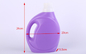 ODM reciclável personalizado peso leve das garrafas vazias plásticas do detergente para a roupa do emoliente 3L