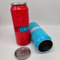 Latas de bebida de alumínio latas magros dos refrescos de 330 ml com anel de tração aberto fácil